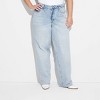 Women's High-Rise Straight Jeans - Wild Fable™ - 2 of 3