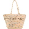 Magid Natural Cotton Woven Confetti Twist Shoulder Tote - 2 of 4