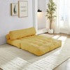 Mjkone Folding Sofa Bed, Convertible Sleeper Chair with Pillow - 3 of 4