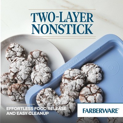 Farberware Easy Solutions 4-Piece Light Blue Nonstick Bakeware Set