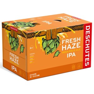 Deschutes Fresh Haze Hazy IPA Beer - 6pk/12 fl oz Cans - 1 of 4