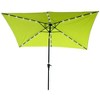 CAVINAS 10 x 6.5FT Patio Umbrella with LED Light and Crank,8 Ribs Market Patio Umbrella with Push Button for Backyard,Poolside,Deck - 2 of 4