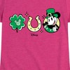 Girls' - Disney - Mickey St Patricks Icons Fitted Short Sleeve Graphic T-Shirt - image 2 of 4