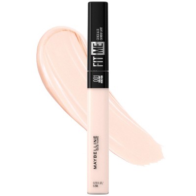 Maybelline Fit Me Liquid Oil-Free, Fragrance-Free, Dermatologist Tested Concealer - 01 Cool Ivory - 0.23 fl oz