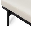 Infurnic Patio Seating Sets Modern Outdoor Furniture Set Featuring Unique Design,Perfect for Gardens, Living Spaces, White, 69.25"*32.5"*29.5" - 3 of 4