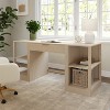 Martha Stewart Kayden Home Office Modular Single-Drawer Desk with Dual 2 Tier Shelves - 2 of 4