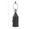 Park Designs Punched Revere Lamp 19" Black - 4 of 4