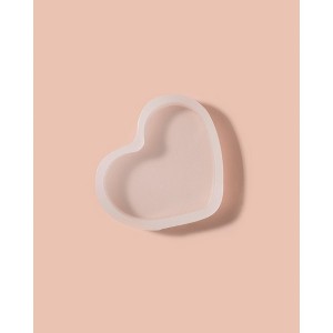 makesy heart 1 cavity silicone mold - 1 of 3