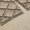 WaterHog 8.5"x30" Set of 4 Argyle Indoor/Outdoor Stair Treads Door Mats - 4 of 4