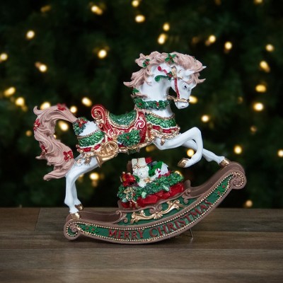 Crazy Glazed Horse Figure Ornament Choice Of 2 Sizes Boxed & New 