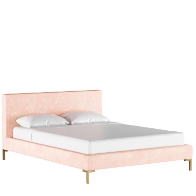 queen platform bed target