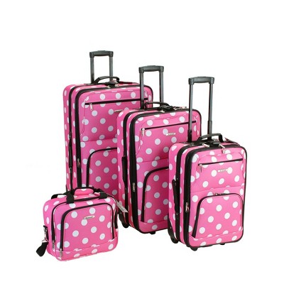 Rockland Galleria 4pc Luggage Set 