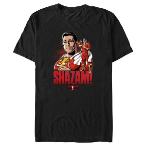 Men's Shazam! Fury of the Gods Hero Portrait T-Shirt - 1 of 4
