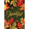 Thankful Leaves Autumn House Flag Fall Thanksgiving 28" x 40" Briarwood Lane - 3 of 4