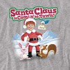 Boys' Santa Claus Is Comin To Town Animal Friends T-Shirt - 2 of 4