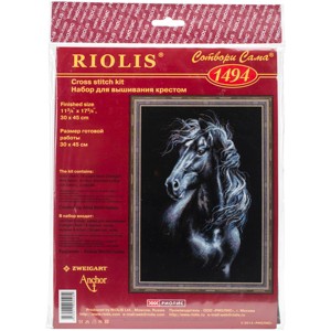 RIOLIS Counted Cross Stitch Kit 11.75"X17.75"-Breeze Through Mane (14 Count) - 1 of 2