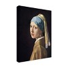 Trademark Fine Art -Johannes Vermeer 'Girl with a Pearl Earring' Canvas Art - 4 of 4