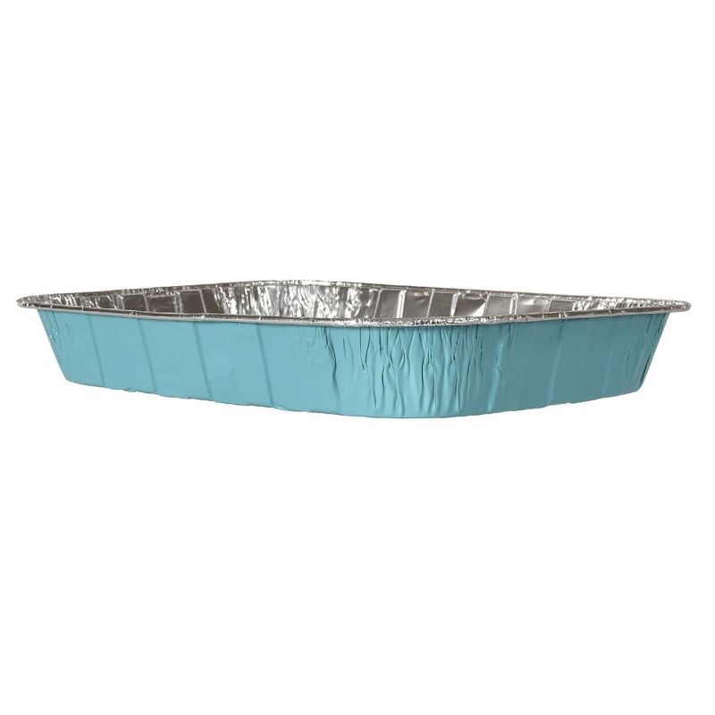 Hefty EZ Foil Teal Cake Pan with Lids - 2ct, 5 of 6