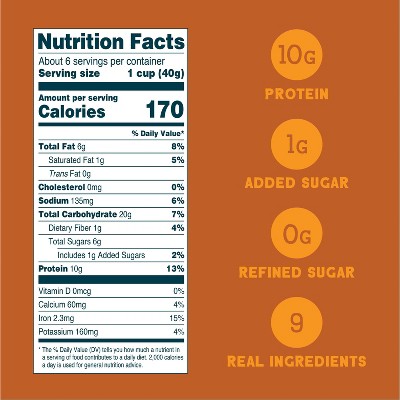 Seven Sundays Protein Puffs Peanut Butter Breakfast Cereal - 8oz
