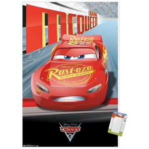 Trends International Disney Pixar Cars 3 - Lightning Unframed Wall Poster Prints - 1 of 4