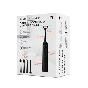 Sharper Image Electric Toothbrush and Water Flosser - 1 of 2