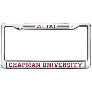 Chapman University Full Size Standard License Plate Metal Frame - 1 of 4