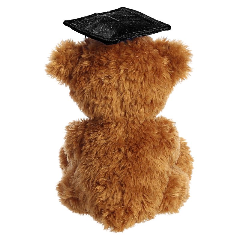Aurora Small Wagner Bear Graduation Commemorative Stuffed Animal Black Cap 8.5", 4 of 6