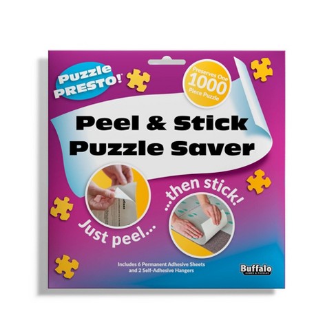 Puzzle Saver Peel & Stick Adhesive Paper to Preserve Your Finished Puz –  jigsawdepot