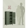Dcolora Bathroom Floor Storage Cabinet, Bathroom Storage Unit, Freestanding Cabinet - 3 of 4
