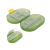 Unique Bargains 8 Grids Flip Up Double Layer Pill Case 1 Pc - 3 of 4