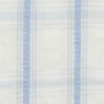 blue clutch plaid bow embroidery large