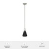Klein 6" Mini Pendant Light Art-Deco Brushed Nickel Finish for Indoor Use - 4 of 4