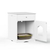 Maliang Wooden Pet House, Cat Litter Box Enclosure with Drawer, Indoor Pet Crate - 4 of 4
