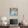 Art Remedy Poolside Hammock Chic Coastal Wall Art Framed - 2 of 4