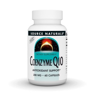 Coenzyme Q10 200 mg by Source Naturals, Inc.  -  60 VegCap - 1 of 3