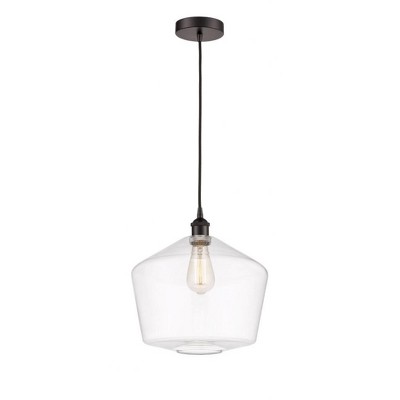 Cindyrella - 1 Light Mini Pendant In Industrial Style-13.75 Inches Tall and 12 Inches Wide
