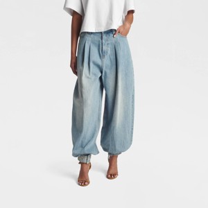 KBB by KAHLANA Women's High-Rise 'The Balloon Jean' - Light Wash 6 : Target
