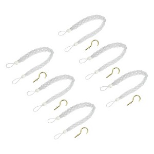 Unique Bargains Hand Woven Decorative Braided Curtain Tiebacks - 1 of 4