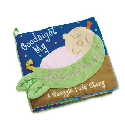 Manhattan Toy Snuggle Pods Goodnight My Sweet Pea Soft Baby Activity Book