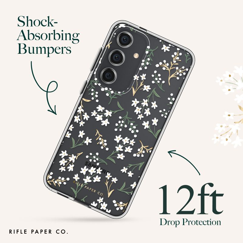 Rifle Paper Co. Samsung Galaxy S24 Series Floral Case - Petite Fleurs, 2 of 7