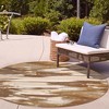 Unique Loom    Outdoor Modern Shore Area Rug - 3 of 4
