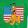 Men's - Disney - Pluto Patriotic USA Flag Short Sleeve Graphic T-Shirt - 2 of 4