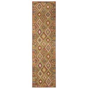 Oriental Weavers Malibu MAL07 Gold / Multi Indoor Area Rug - 2' x 8' - 1 of 4