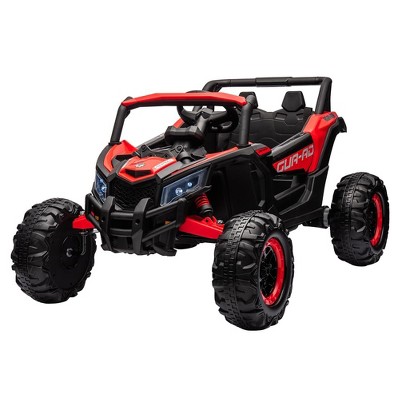 24V Kids Ride-On Utv Car – Battery-Powered Electric Vehicle with Remote Control, Spring Suspension
