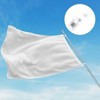 Unique Bargains Plastic Lawn Garden Anti-Wind Flag Pole Clips 20 Pcs - 4 of 4