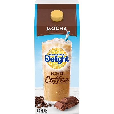 International Delight Mocha Iced Coffee - 0.5gal Carton