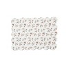 C&F Home 13" x 19" Eve Floral Christmas Flower Cotton Quilted Machine Washable Scallop Edge Placemats, Set of 6 - 4 of 4