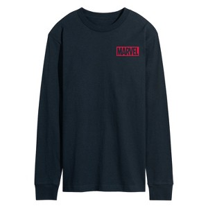 Men's - Marvel - Avengers Make Mine Oversized Long Sleeve Graphic T-Shirt - 1 of 4