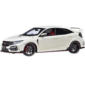 2021 Honda Civic Type R (FK8) RHD (Right Hand Drive) Championship White 1/18 Model Car by Autoart - 1 of 4