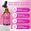 B Beworth 3000mg Sea Moss Liquid Drops - Immunity Booster, Digestive Health - 60ml - 3 of 4